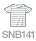 ナローボーダーTシャツ【SNB141】