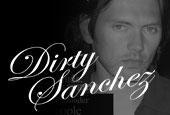 Christopher Just “Dirty Sanchez”のTシャツ
