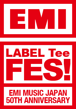 EMI LABEL Tee FES! EMI MUSIC JAPAN 50TH ANNIVERSARY